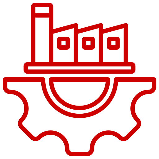 Industrial maquila icon